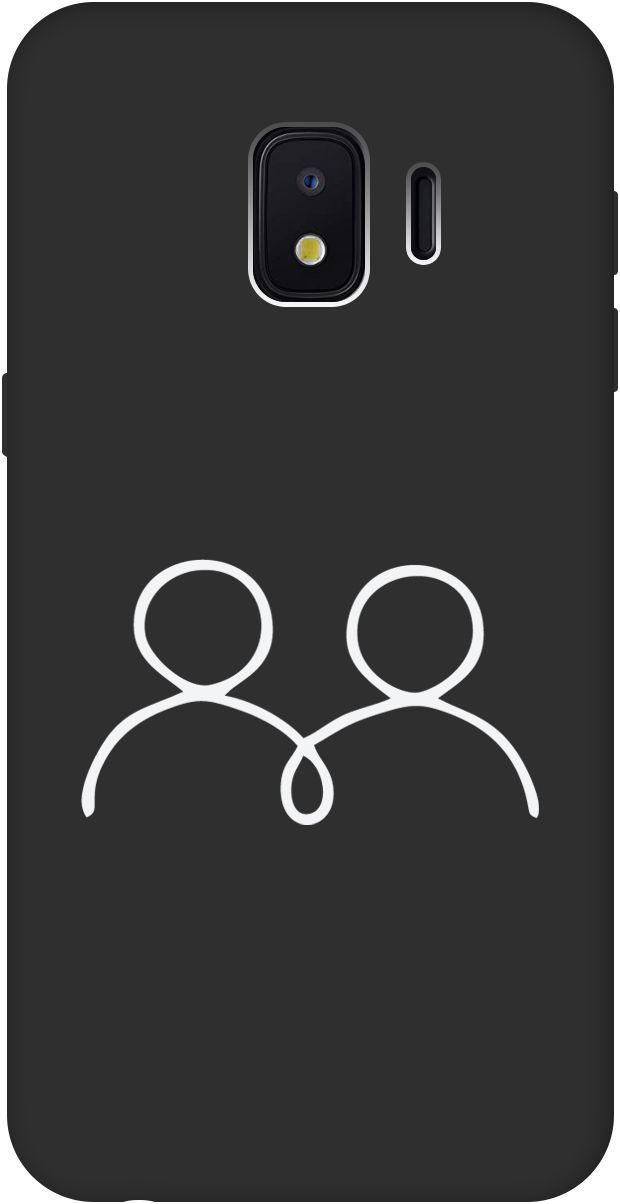 

Чехол на Samsung Galaxy J2 Core с принтом "Couple Lines W" черный, 8427