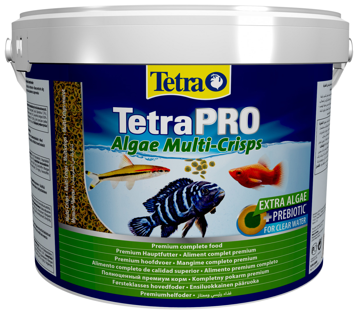 фото Корм для рыб tetra pro algae multi-crisps для всех видов рыб, чипсы, 10 л, 2 шт