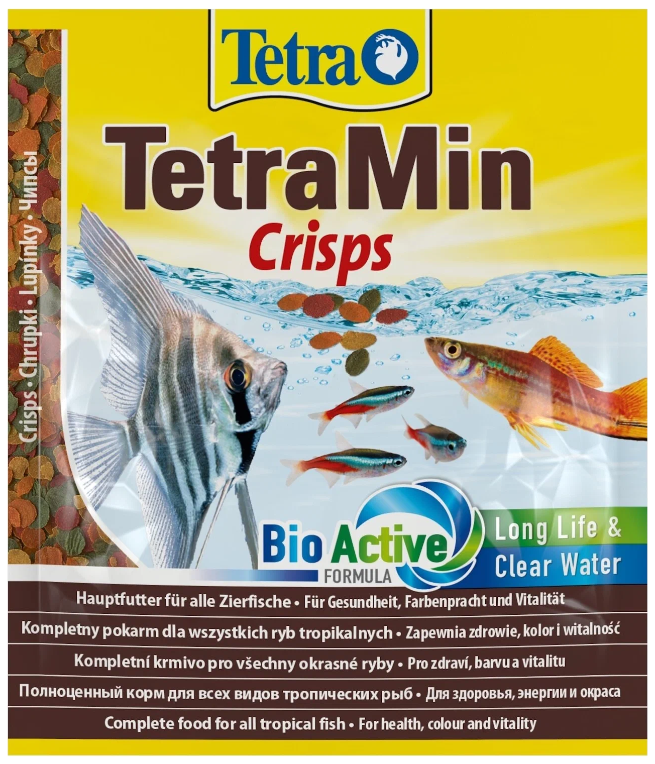 

Корм для рыб Tetra Tetramin Crisps для всех видов рыб, чипсы, 12 гр, 10 шт