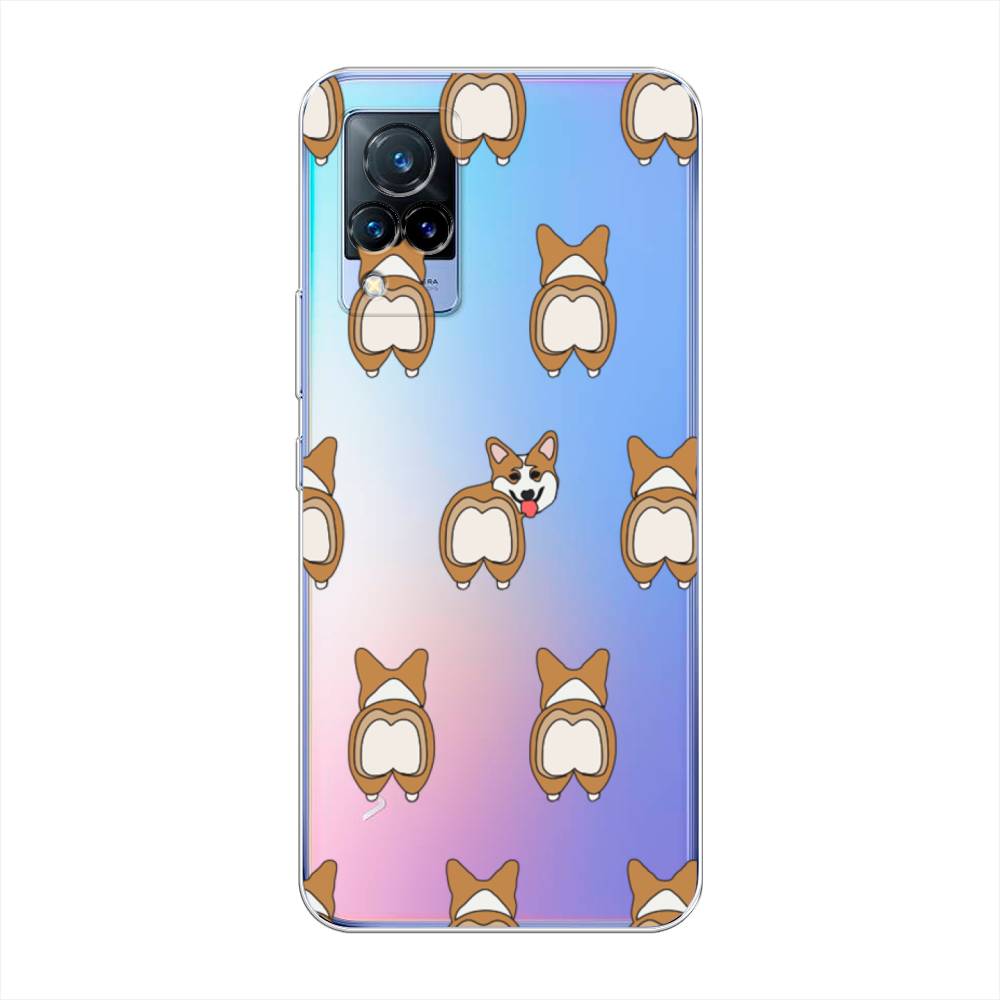 

Чехол Awog на Vivo V21 "Милый корги фон", Разноцветный, 264350-2