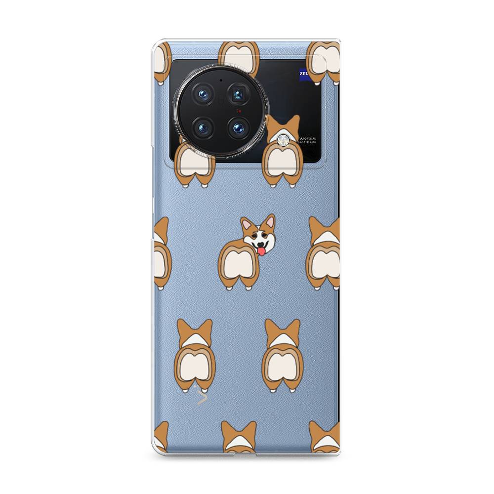 

Чехол Awog на Vivo X Fold "Милый корги фон", Разноцветный, 266750-2