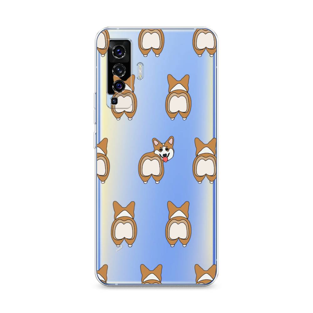 

Чехол Awog на Vivo X50 "Милый корги фон", Разноцветный, 262250-2