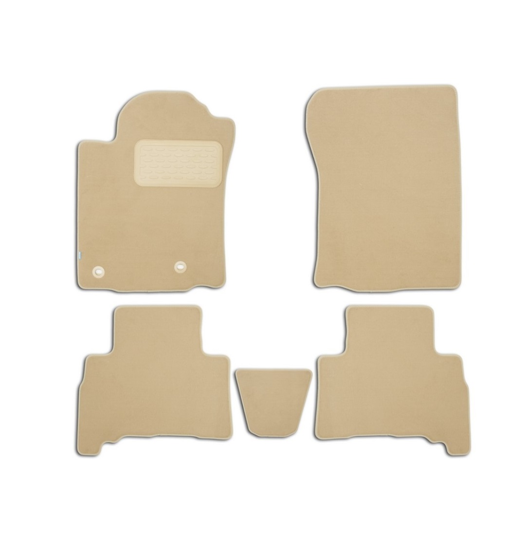 

Коврики в салон Premium TOYOTA Land Cruiser 150, 5 мест, 2013-2015, 2015->, внед., 5 шт. (