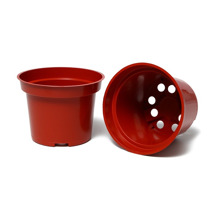 

Горшок для рассады Greengo терракотовый Р00010667 2 л 1 шт., Коричневый