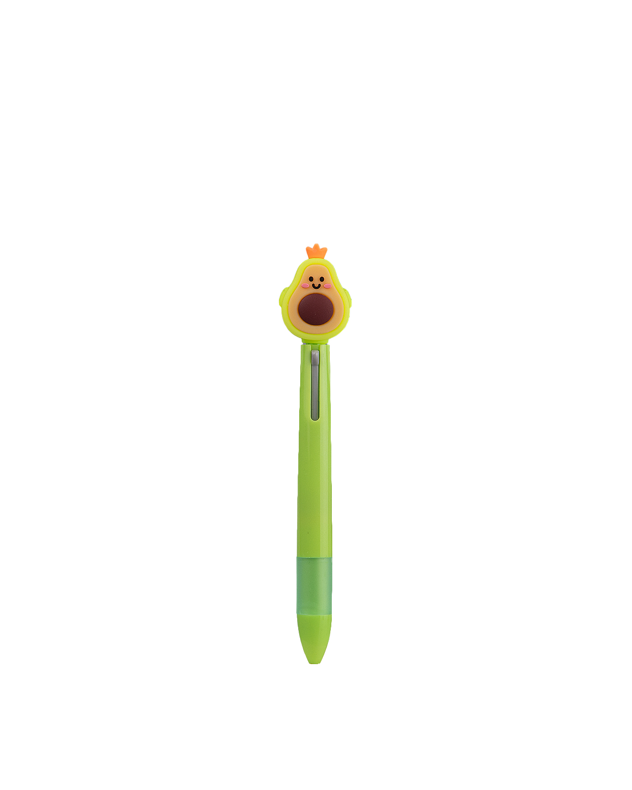 Ручка шариковая wellywell Авокадо Pen_Avocado_Colors_3_Yellow, разноцветная, 1 шт.