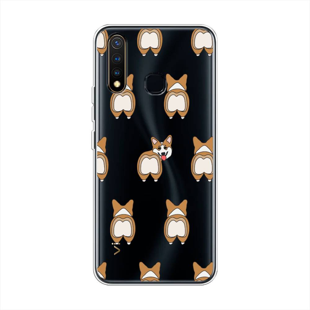 

Чехол Awog на Vivo Y19 "Милый корги фон", Разноцветный, 261950-2