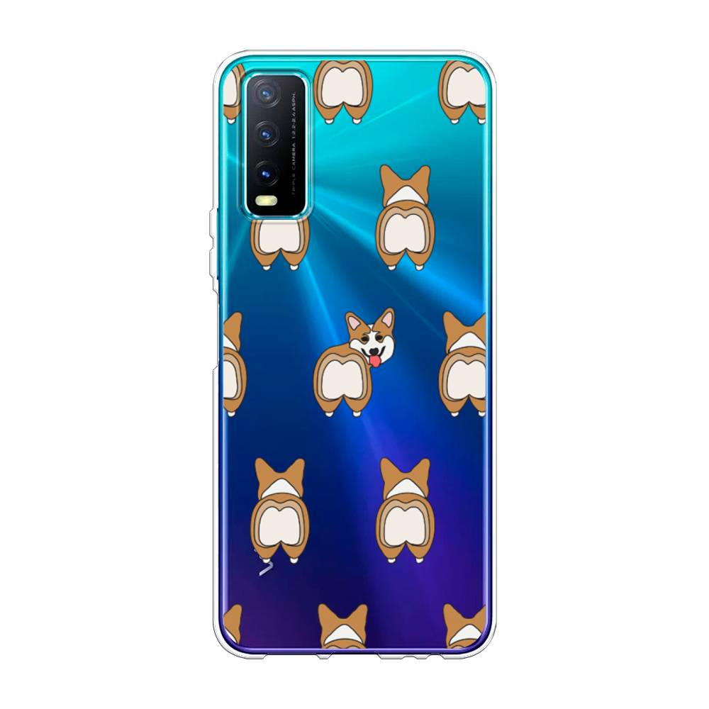 

Чехол Awog на Vivo Y20 "Милый корги фон", Разноцветный, 263650-2