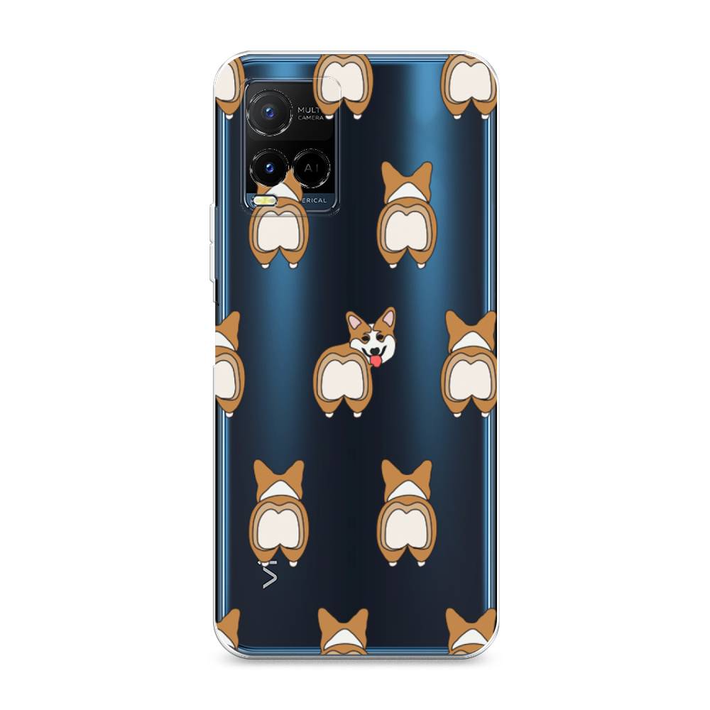 

Чехол Awog на Vivo Y21e "Милый корги фон", Разноцветный, 266350-2