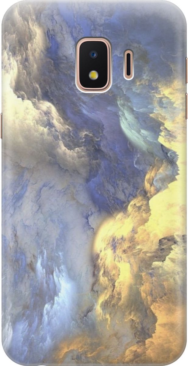 

Чехол на Samsung Galaxy J2 Core с принтом "Желто-синие облака", Желтый;синий, 6261