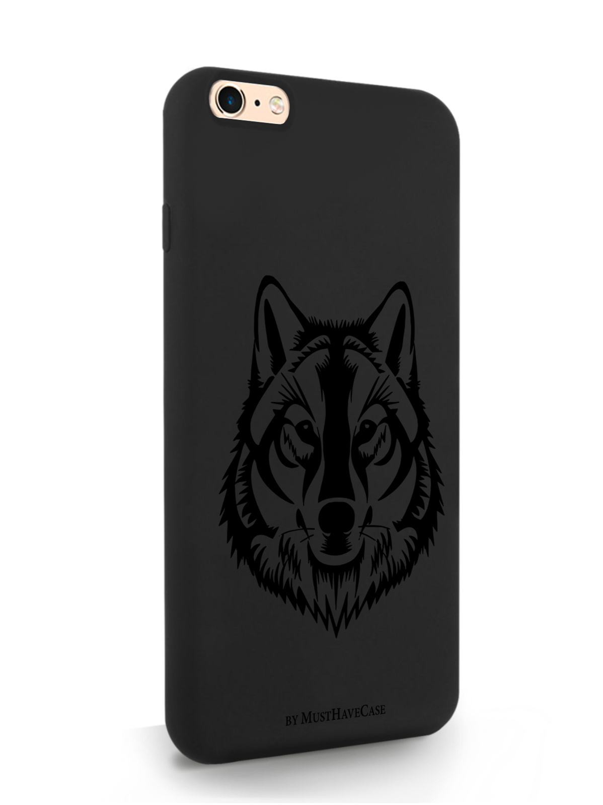 

Чехол MustHaveCase для iPhone 6/6s Plus Волк, черный