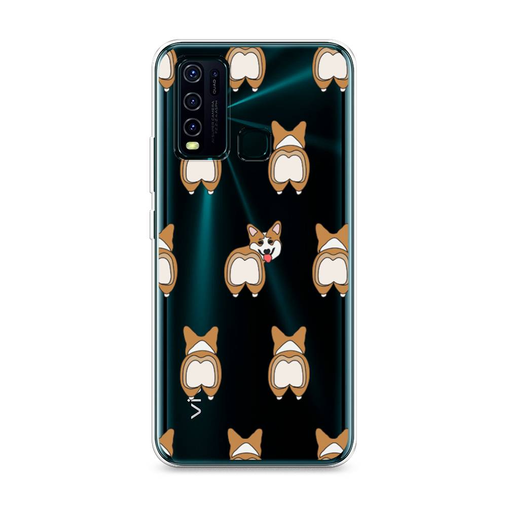 

Чехол Awog на Vivo Y30/Y50 "Милый корги фон", Разноцветный, 263150-2
