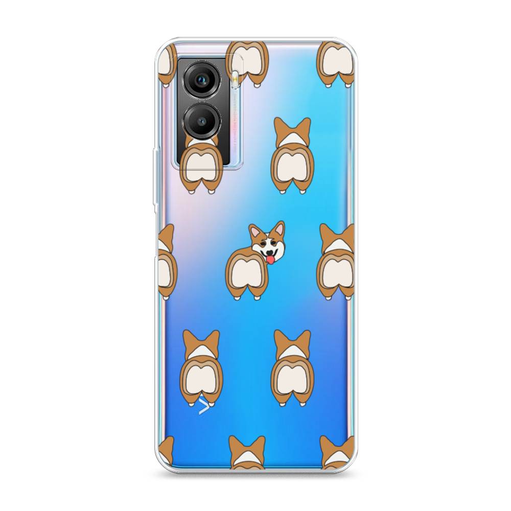 

Чехол Awog на Vivo Y55s 5G "Милый корги фон", Разноцветный, 266150-2