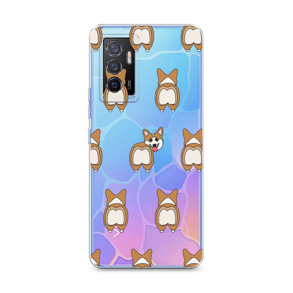 

Чехол Awog на Vivo V23e/Y75 4G "Милый корги фон", Разноцветный, 267050-2