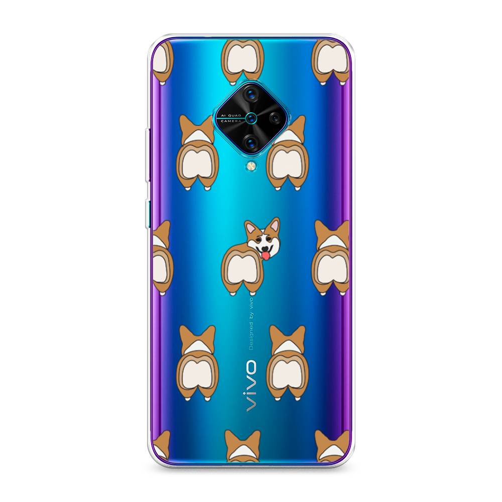 

Чехол Awog на Vivo Y9s "Милый корги фон", Разноцветный, 262450-2
