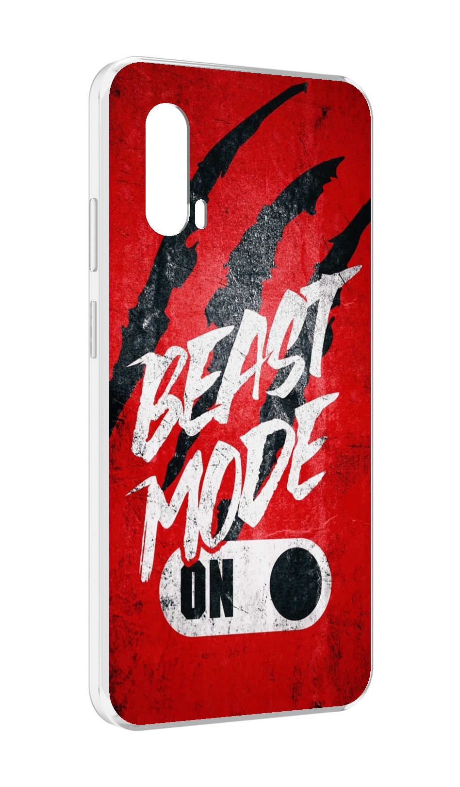 

Чехол MyPads BEAST inside You для Blackview BV7100, Прозрачный, Tocco