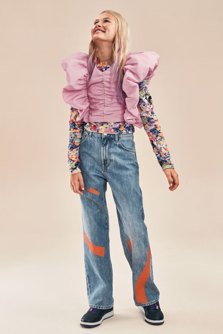 

Джинсы детские H&M 1104693, цвет синий, размер 140 (доставка из-за рубежа), 1104693