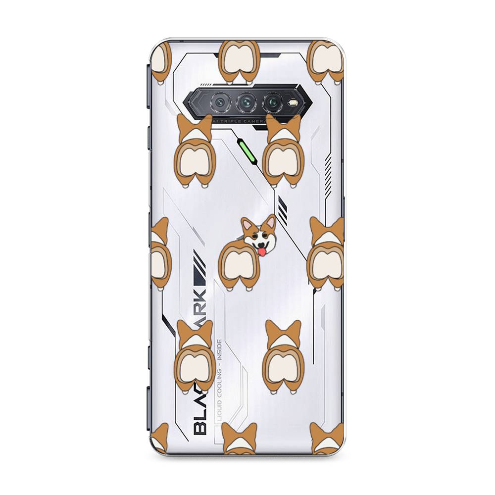 

Чехол Awog на Xiaomi Black Shark 4/4S/4S Pro/4 Pro "Милый корги фон", Разноцветный, 311650-2