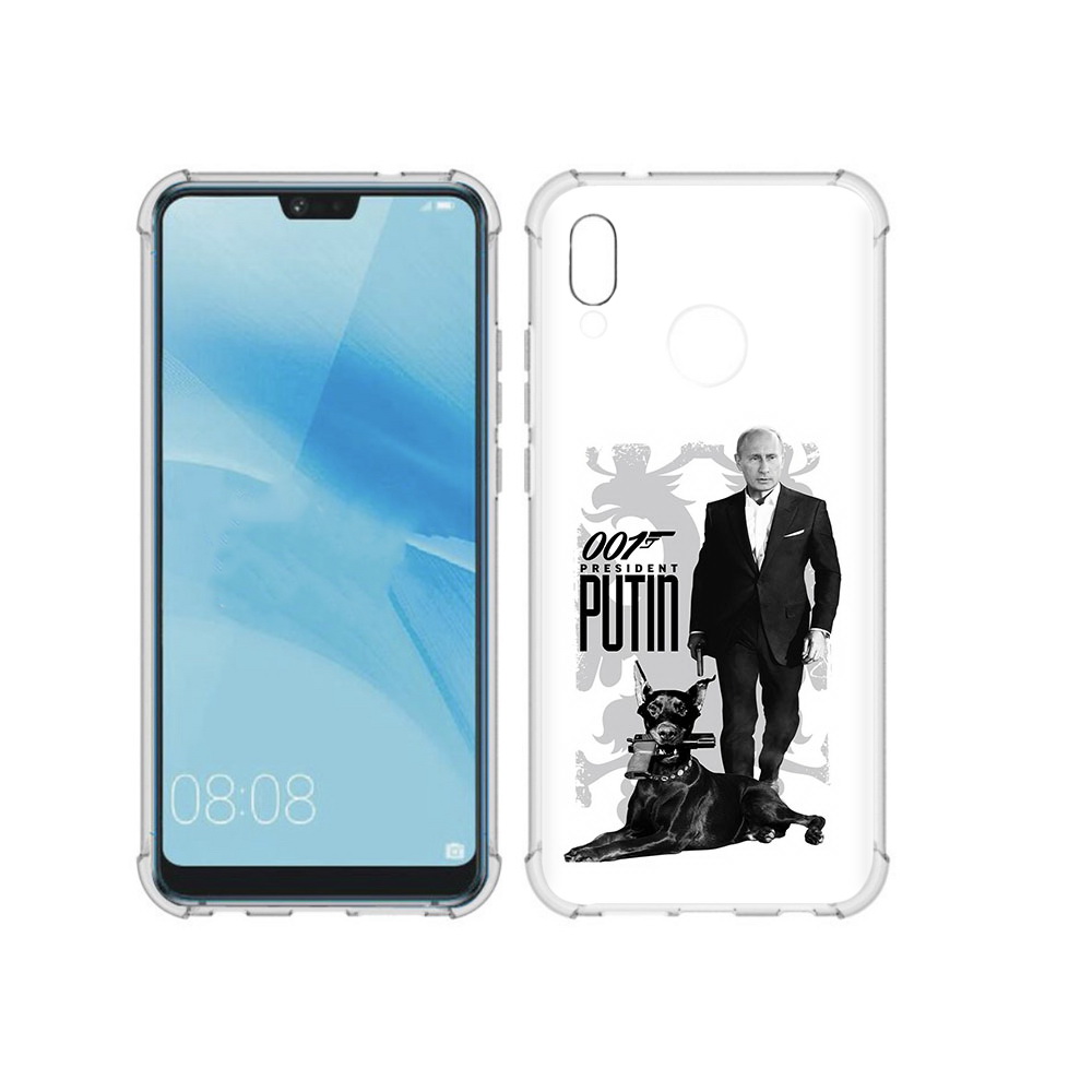 

Чехол MyPads Tocco для Huawei P20 Lite 001 (PT130405.51.1), Прозрачный, Tocco