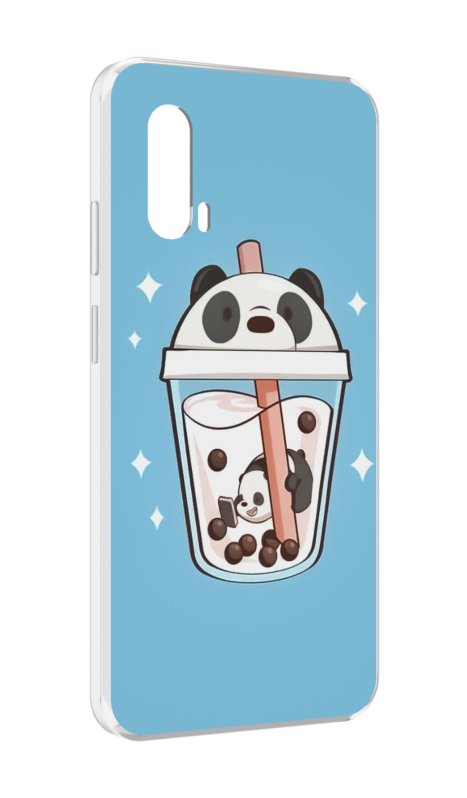 

Чехол MyPads Bubble tea для Blackview BV7100, Прозрачный, Tocco
