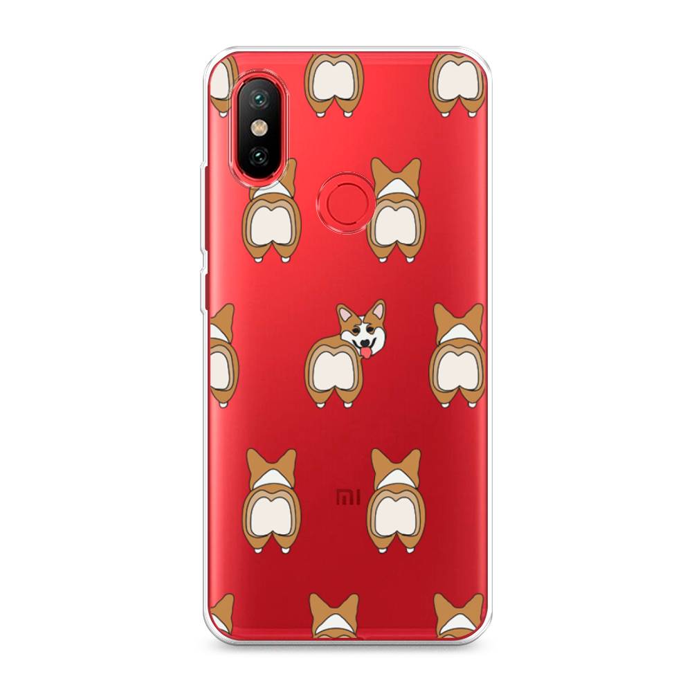 

Чехол Awog на Xiaomi Mi 6X/A2 "Милый корги фон", Разноцветный, 33250-2