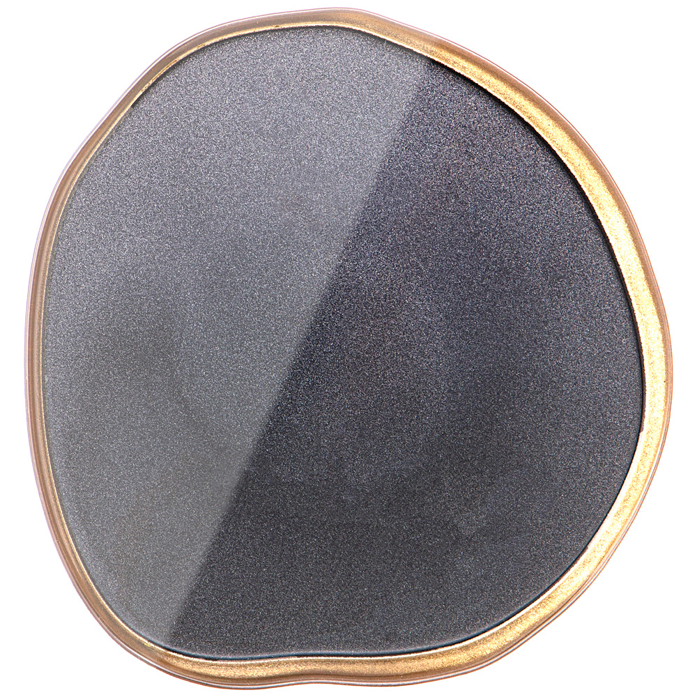 Тарелка сервировочная Akcam Bohemia black 21 см