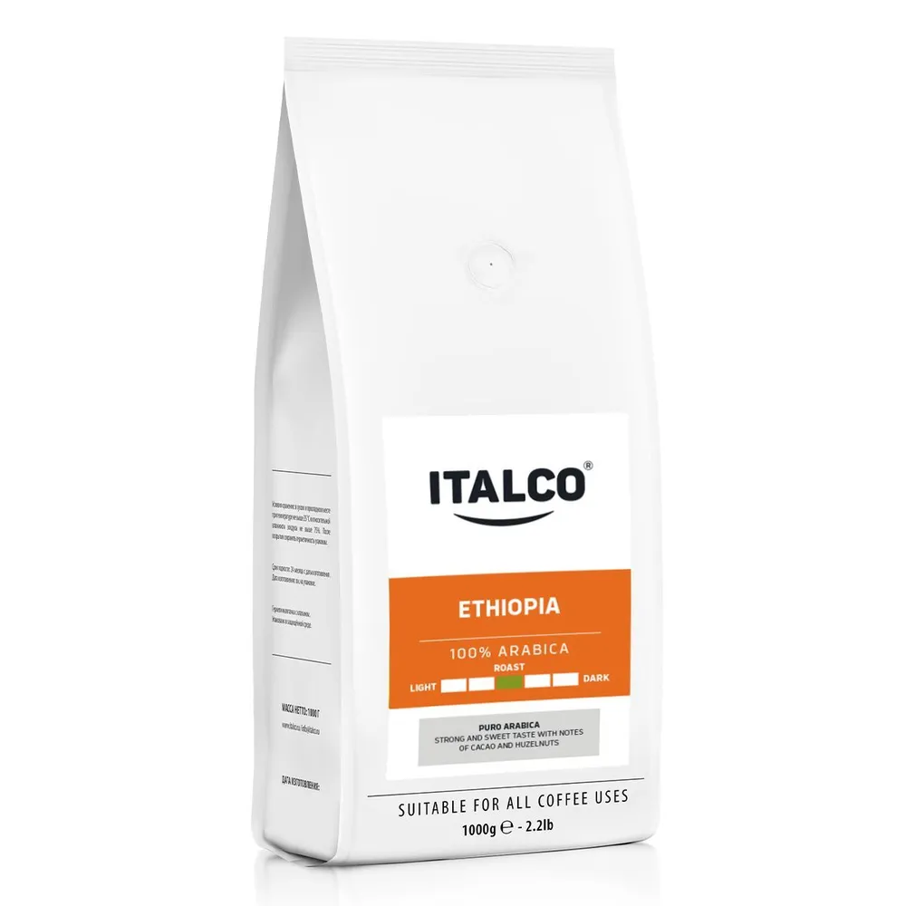 Кофе в зернах Italco Ethiopia, 1 кг