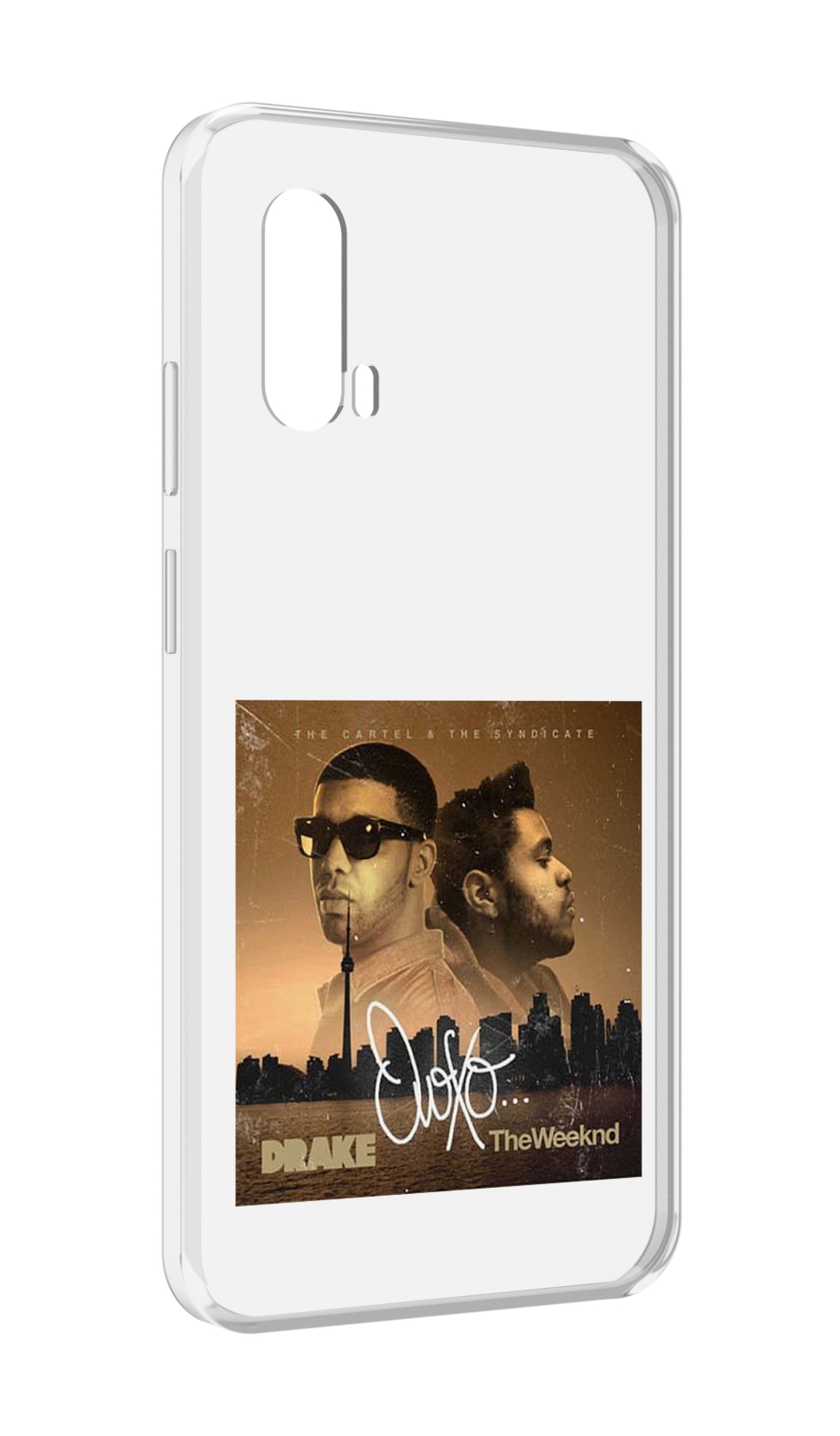 

Чехол MyPads Drake & The Weeknd - OVOXO для Blackview BV7100, Прозрачный, Tocco