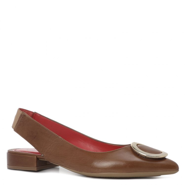 

Туфли женские Pas De Rouge 2863_2287026 коричневые 42 EU, 2863_2287026