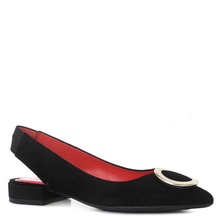 

Туфли женские Pas De Rouge 2863_2287162 черные 41 EU