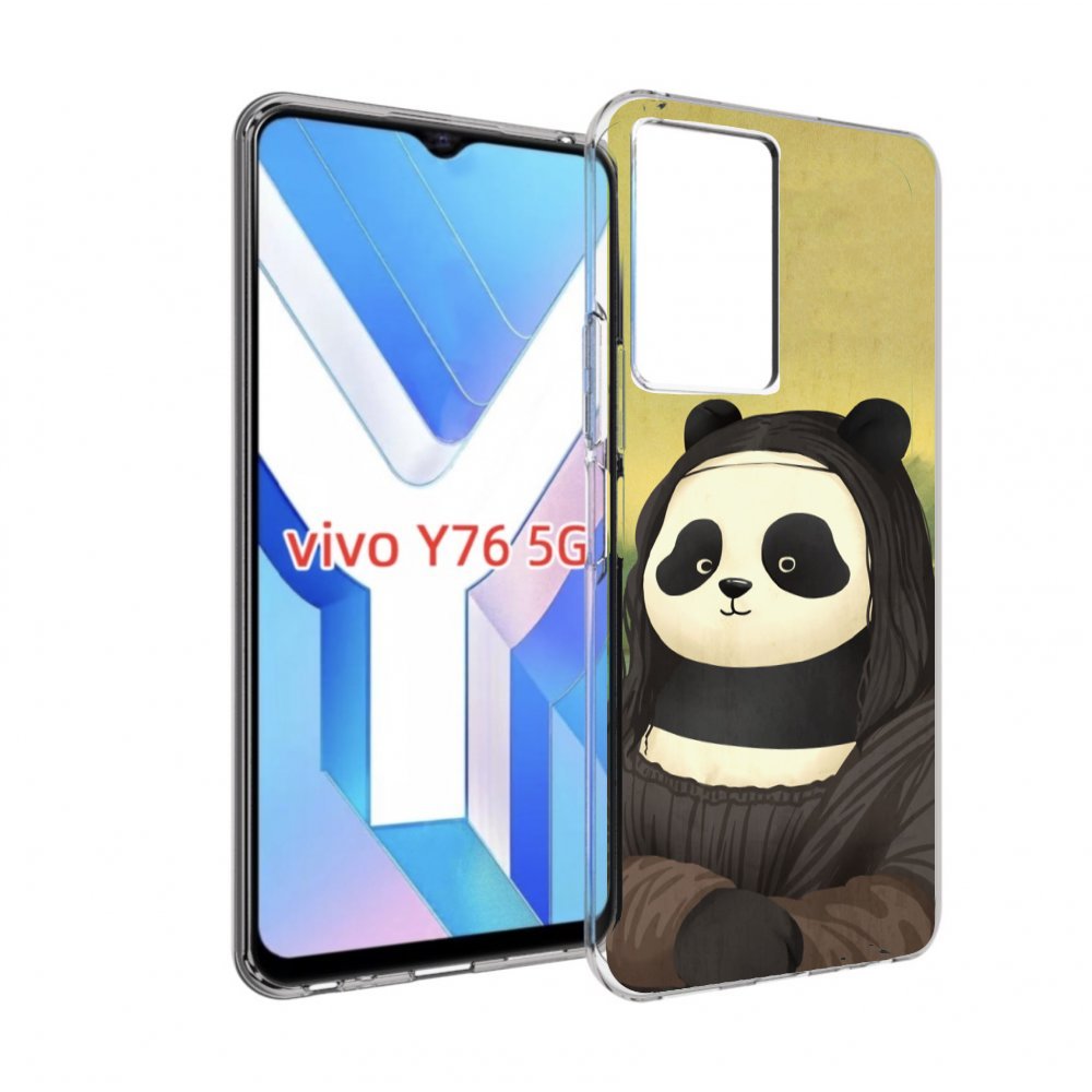 

Чехол MyPads панда монализа для Vivo Y76 5G, Прозрачный, Tocco