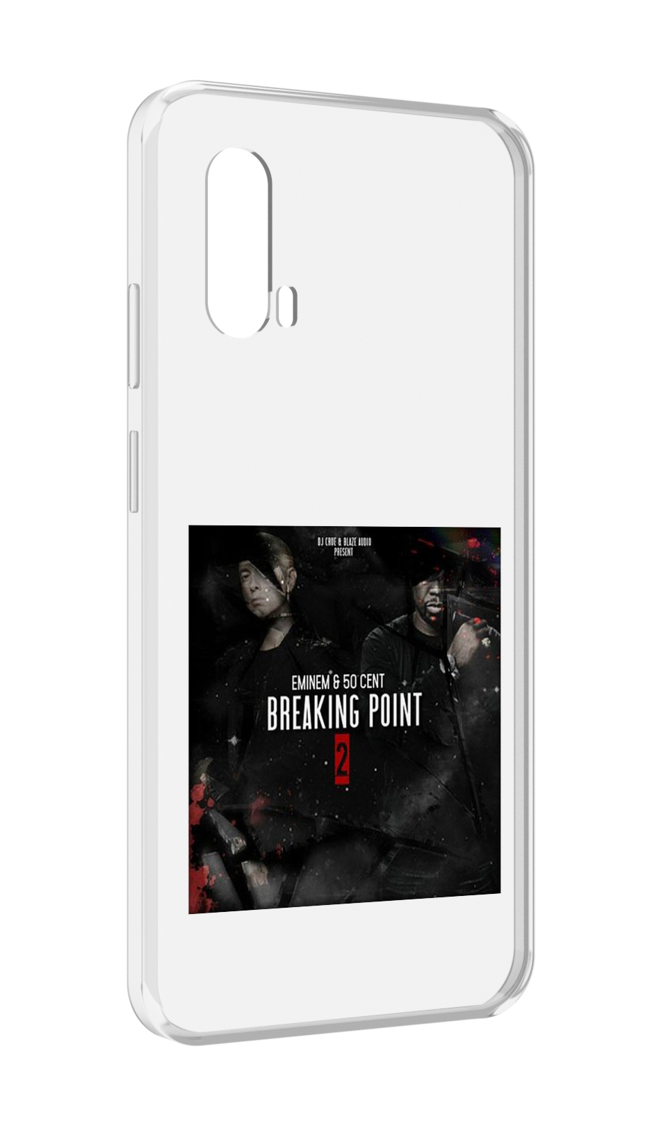 

Чехол MyPads Eminem & 50 Cent - Breaking Point 2 для Blackview BV7100, Прозрачный, Tocco