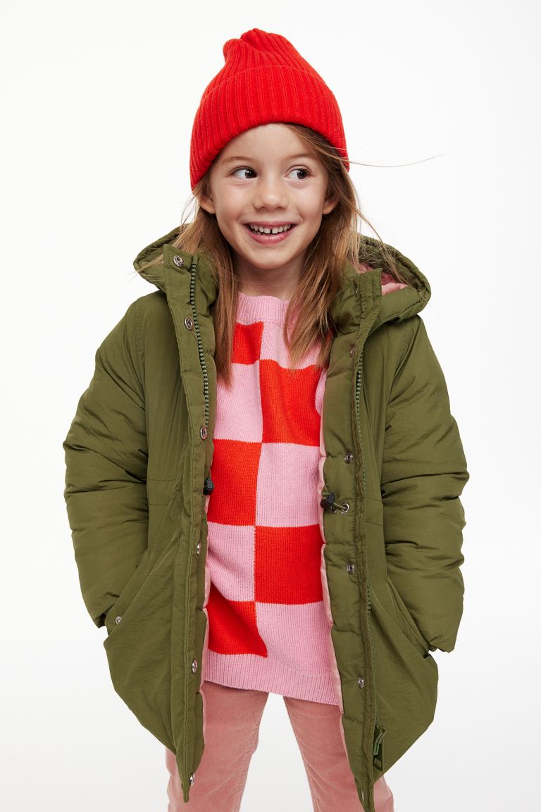 Куртка детская H&M 1105744, цвет оливковый, размер 110 (доставка из-за рубежа)