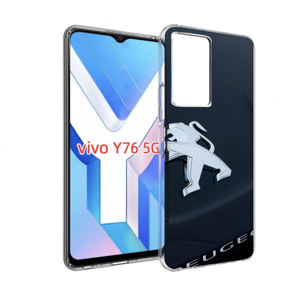 

Чехол MyPads peugeot 2 для Vivo Y76 5G, Прозрачный, Tocco