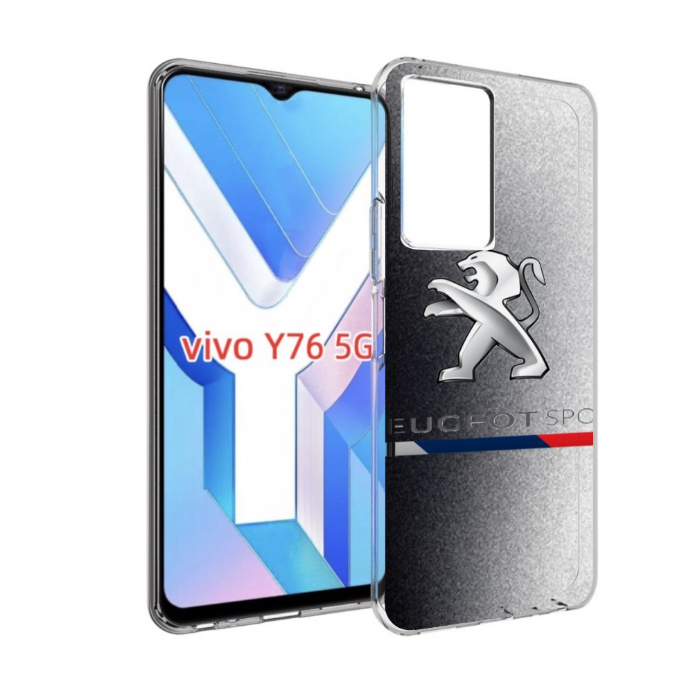 

Чехол Mypads Peugeot 1 Для Vivo Y76 5G, Прозрачный, Tocco