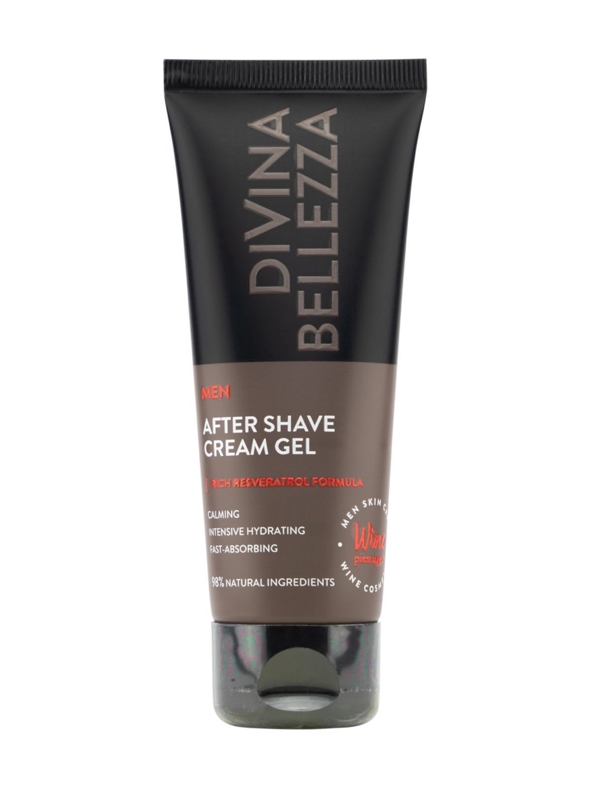 Увлажняющий крем-гель после бритья DiVina Bellezza Wine Moisturising After Shave Cream Gel