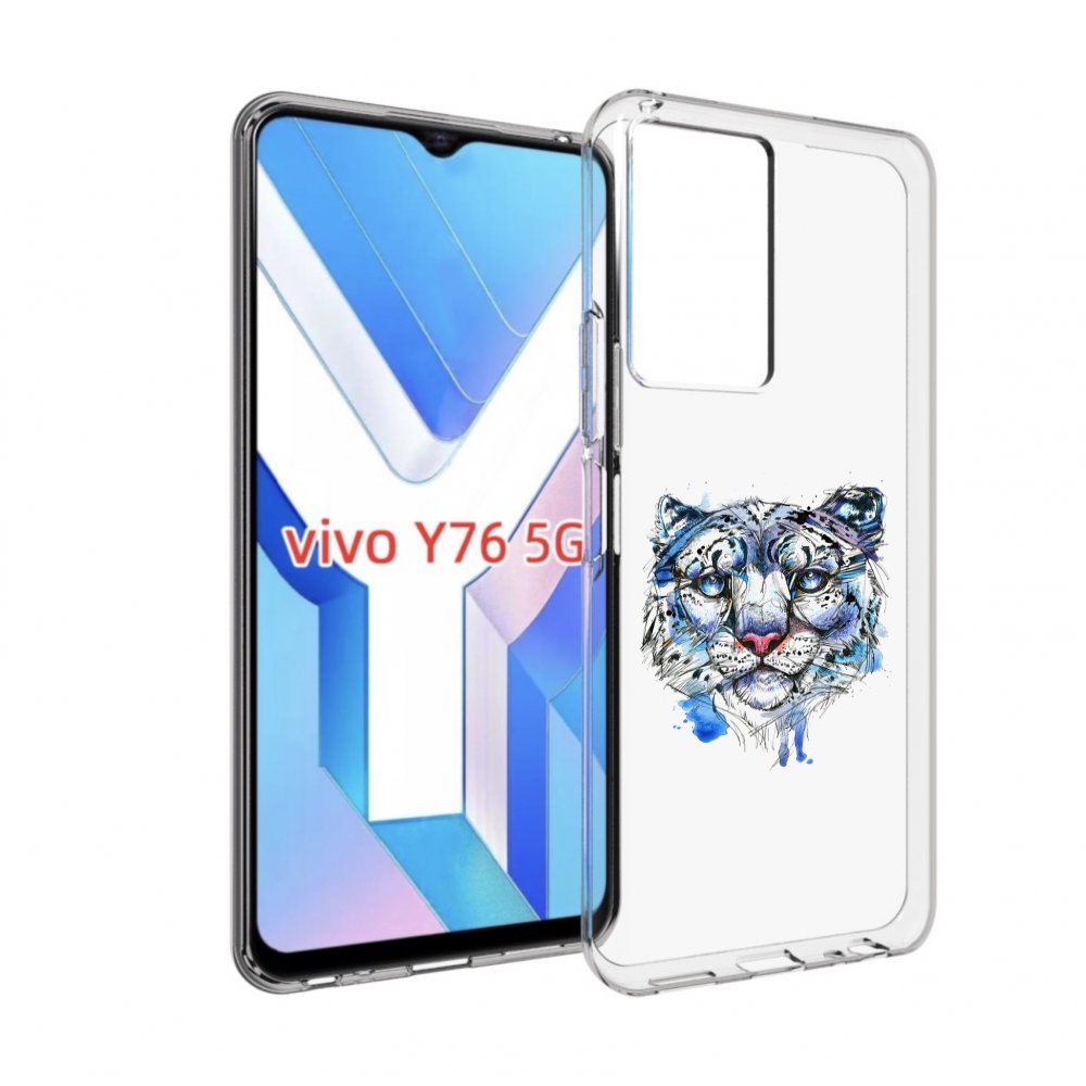 

Чехол MyPads водяной тигр для Vivo Y76 5G, Прозрачный, Tocco