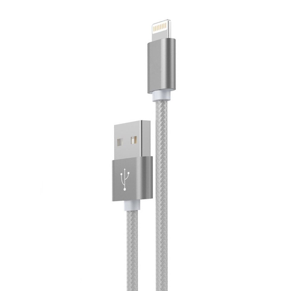 

Дата-кабель USB универсальный Lightning Hoco X2 Rapid (серый)