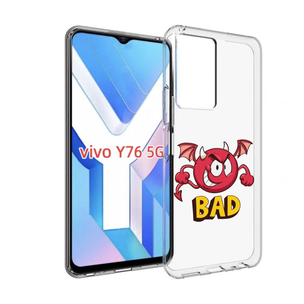 

Чехол MyPads плохой для Vivo Y76 5G, Прозрачный, Tocco