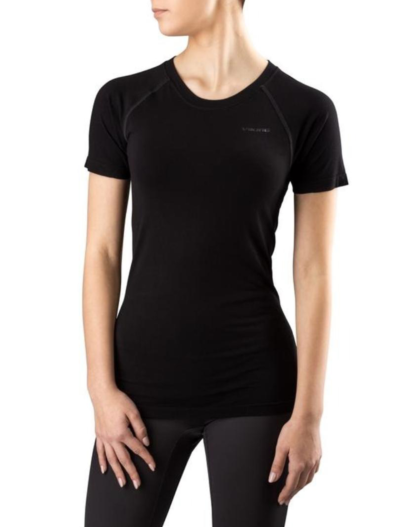 фото Футболка женская viking baselayer bamboo ss lockness lady черная s