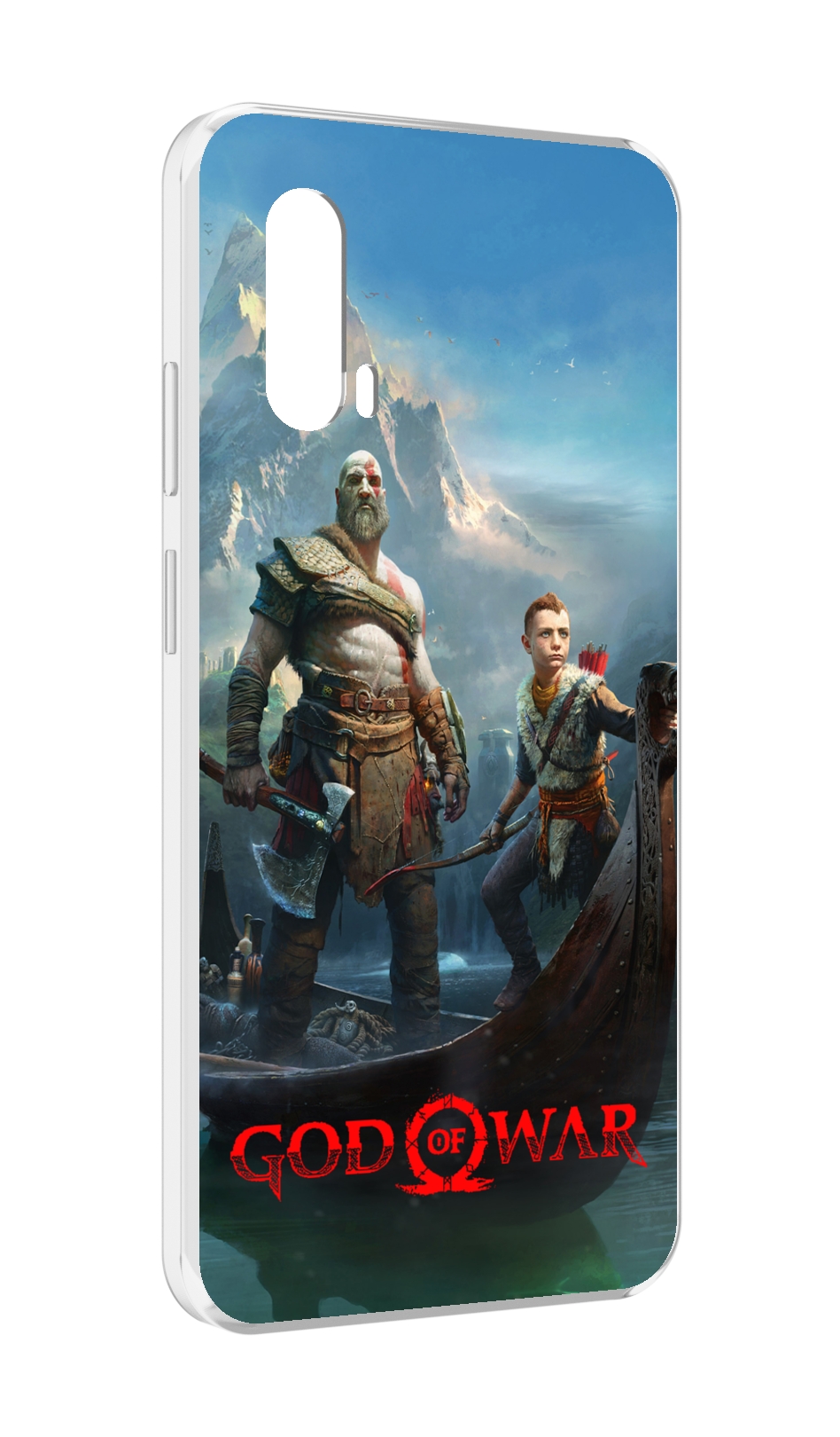 

Чехол MyPads God Of War Кратос Атрей для Blackview BV7100, Прозрачный, Tocco