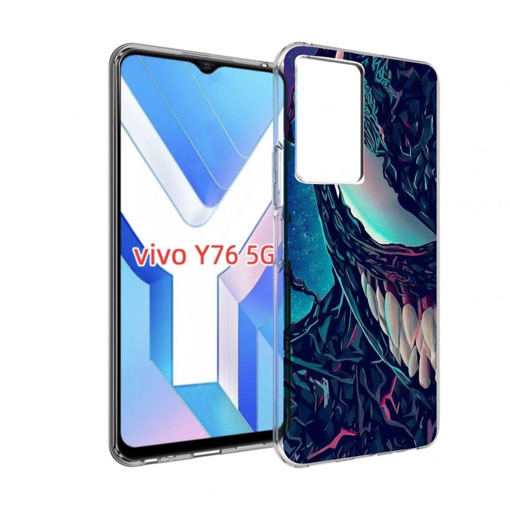 

Чехол MyPads полу веном для Vivo Y76 5G, Прозрачный, Tocco