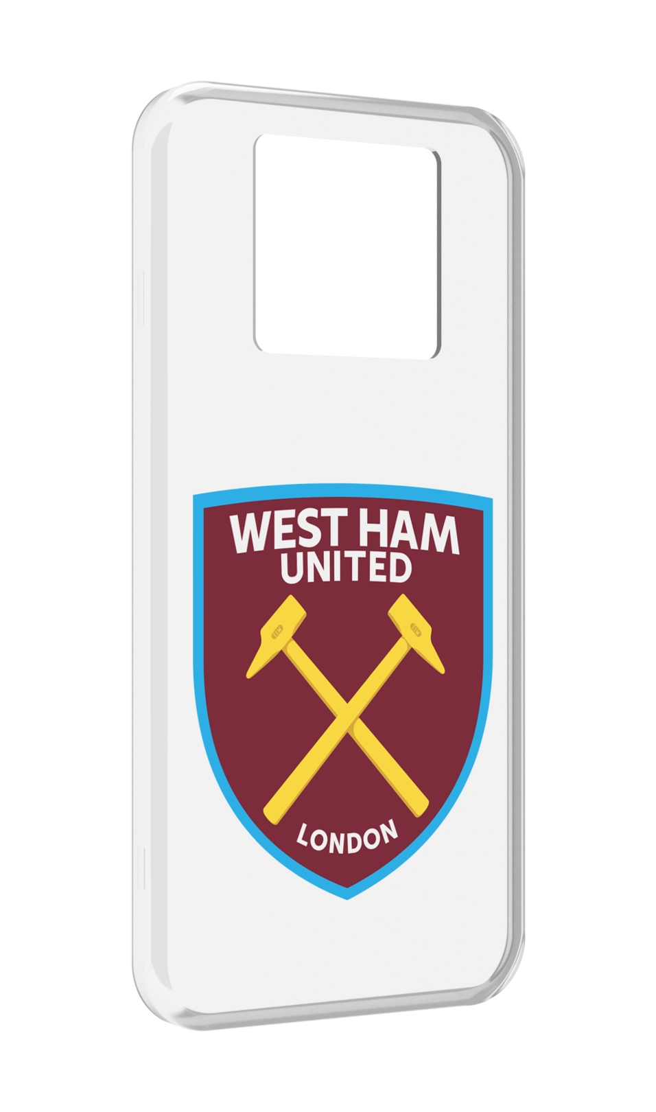 

Чехол MyPads фк-вест-хем-2 для Black Shark 3 5G / Black Shark 3S, Прозрачный, Tocco