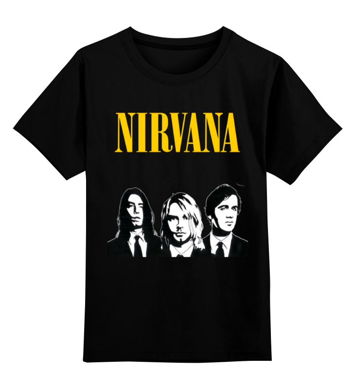 

Футболка детская Printio Nirvana цв. черный р. 140, Nirvana