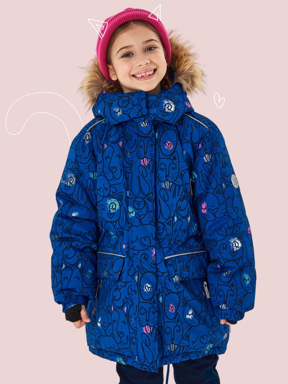 

Куртка детская Premont WP114905, синий, 122, WP114905