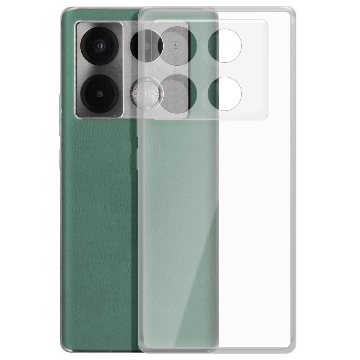 

Чехол-накладка Clear Case Krutoff для INFINIX Note 40 Pro, Прозрачный