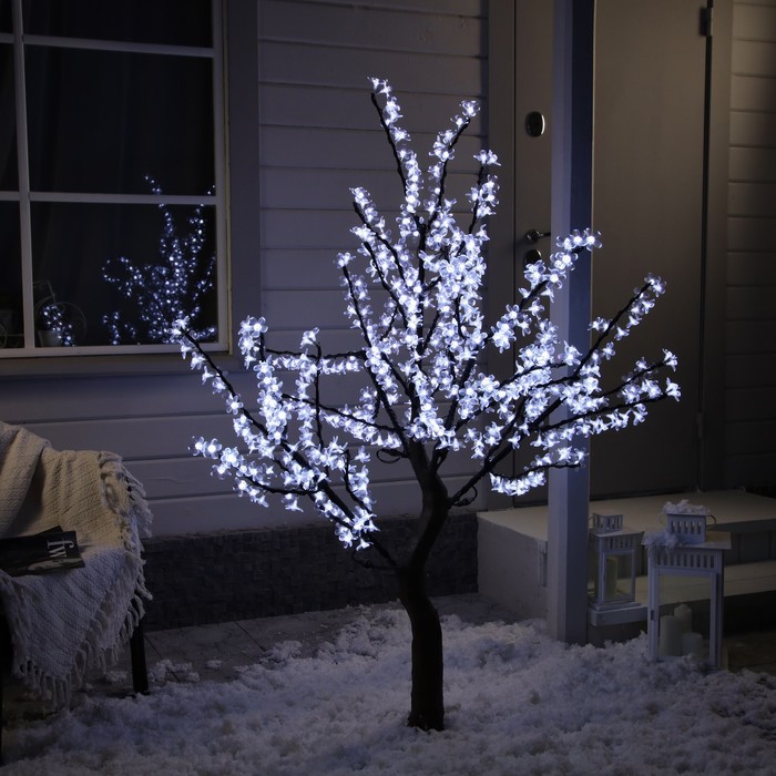 

Световое дерево Luazon Lighting Сакура 2317282 белый холодный, Сакура