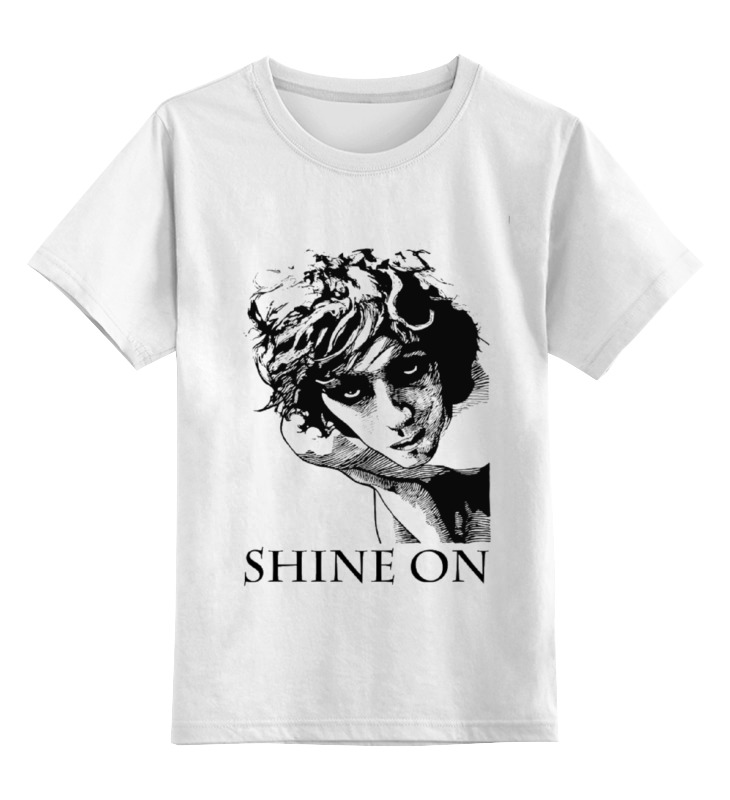 

Футболка детская Printio Syd barret shine on цв. белый р. 140, Syd barret shine on