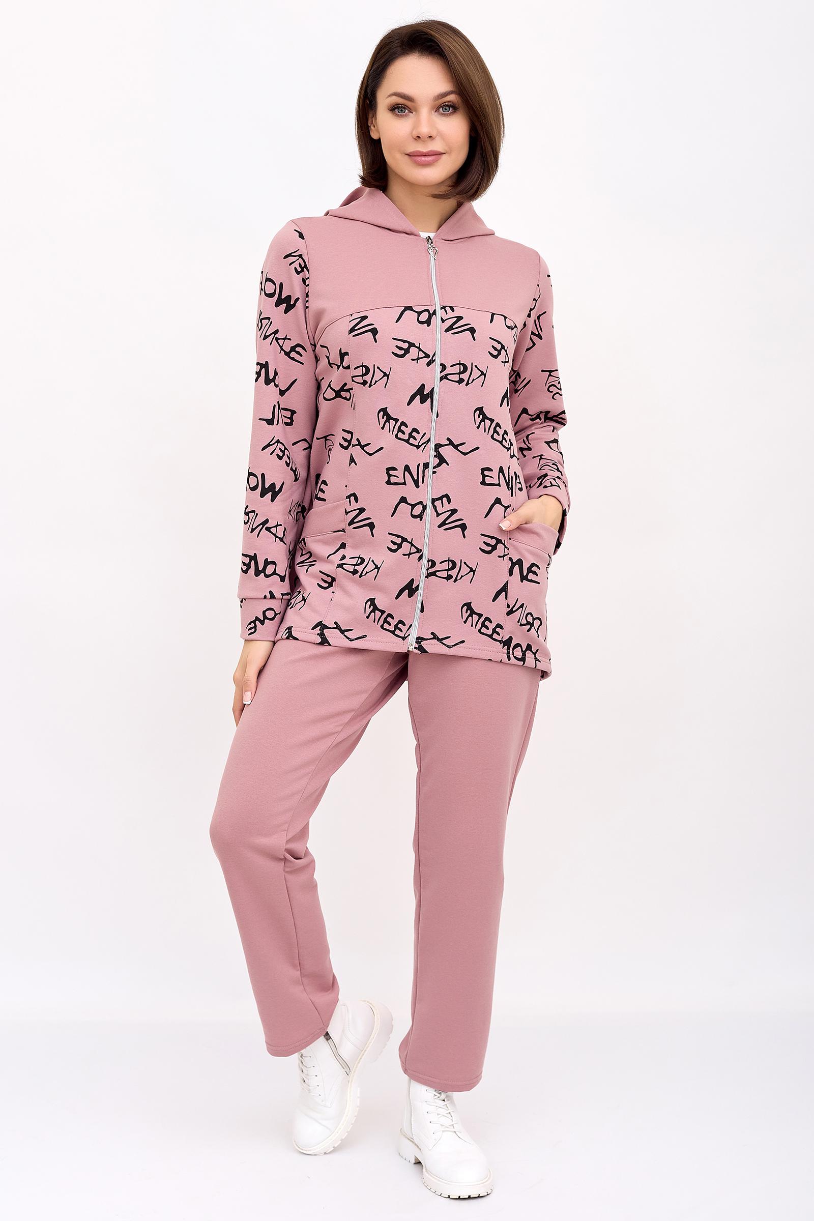 

Костюм женский LikaDress 18-1776 розовый 54 RU, 18-1776