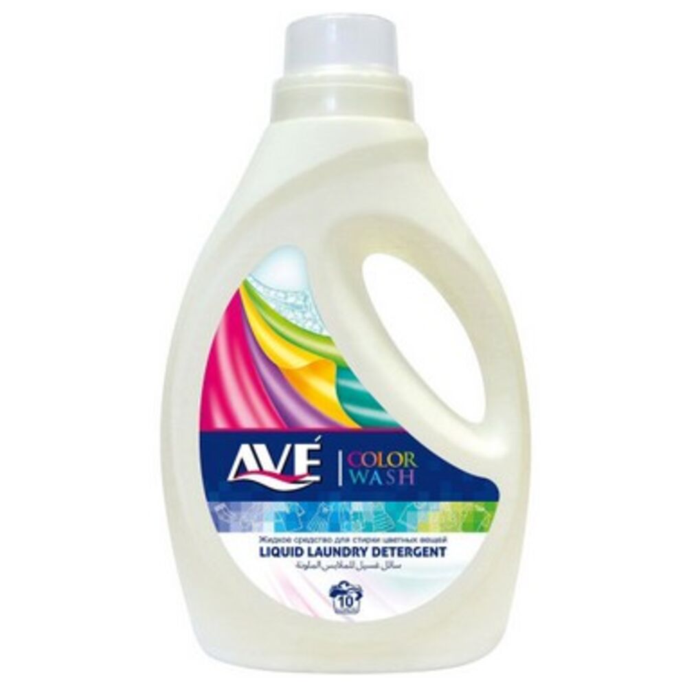 

Жидкое средство для стирки AVE цветных вещей 1 л, 6260010520019