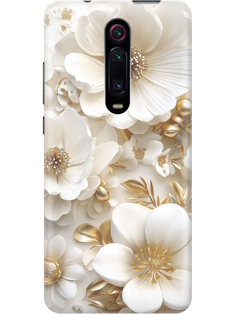

Силиконовый чехол на Xiaomi Mi 9T / Mi 9T Pro / K20 / K20 Pro с принтом 826905, Прозрачный;белый;золотистый, 721421624
